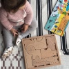 MERLA Safari Puzzle Eğitici Ahşap Oyuncak