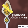 İkili Düğün&Açılış Çelengi (Büyük Boy)