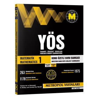 Metropol Yayınları - TR-YÖS Kitapları - DIGITAL SAT