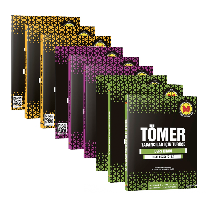 TÖMER SET-1 (TÜM SEVİYELER KİTAP SETİ)