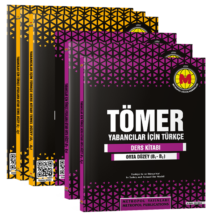 TÖMER SET-2 (BAŞLANGIÇ VE ORTA SEVİYE KİTAP SETİ)