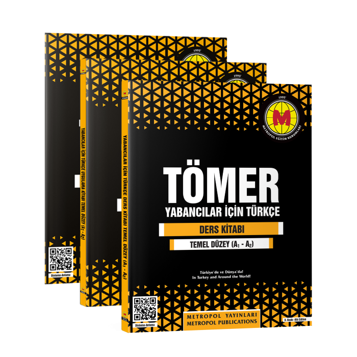 TÖMER-YABANCILAR İÇİN TÜRKÇE ÖĞRETİM SETİ (A1-A2) TEMEL DÜZEY