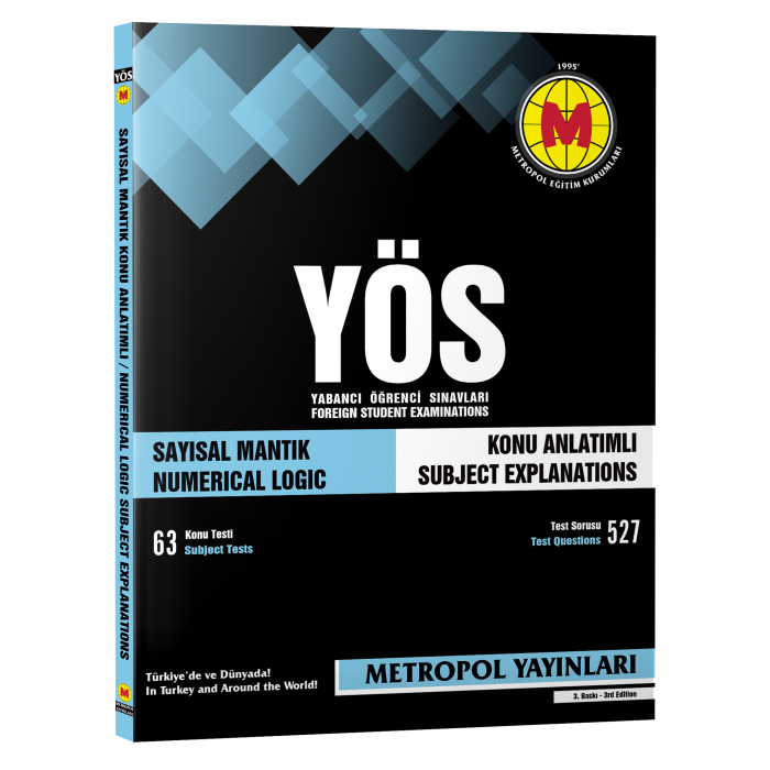 YÖS SET-2 (TÜM DERSLER KONU ANLATIMLI KİTAP SETİ - 1)