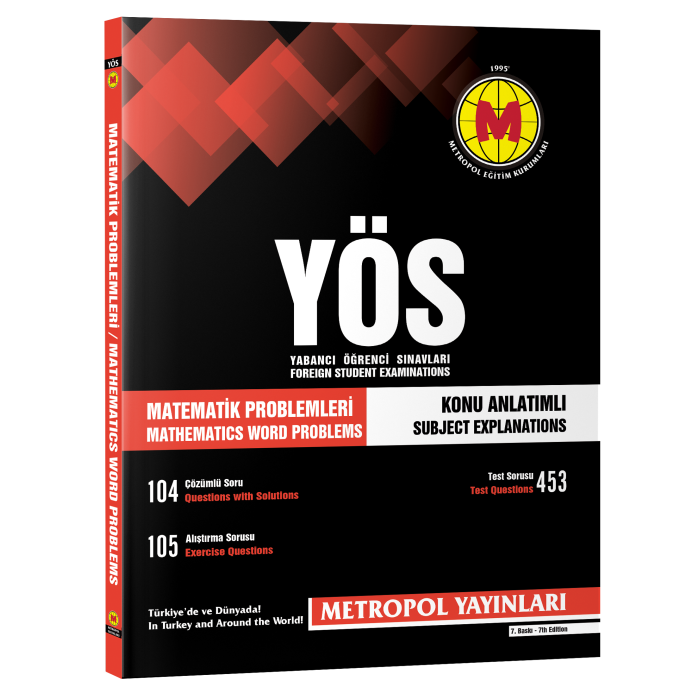 YÖS SET-2 (TÜM DERSLER KONU ANLATIMLI KİTAP SETİ - 1)