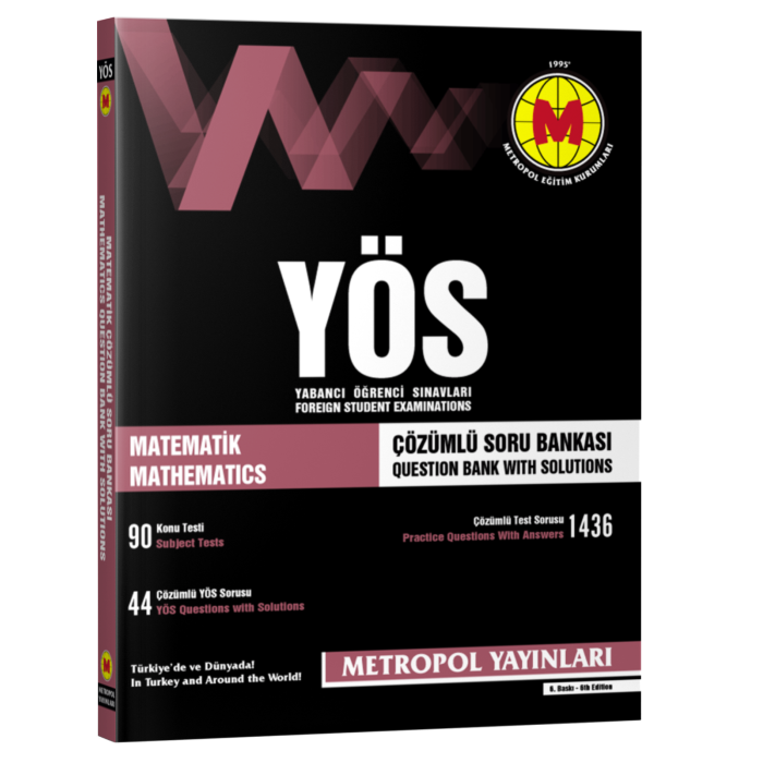 YÖS SET-8 (MATEMATİK FULL PAKET KİTAP SETİ)