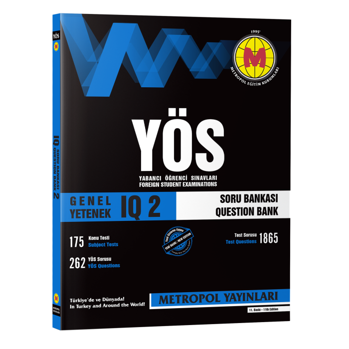 YÖS SET-9 (IQ-GENEL YETENEK FULL PAKET KİTAP SETİ)
