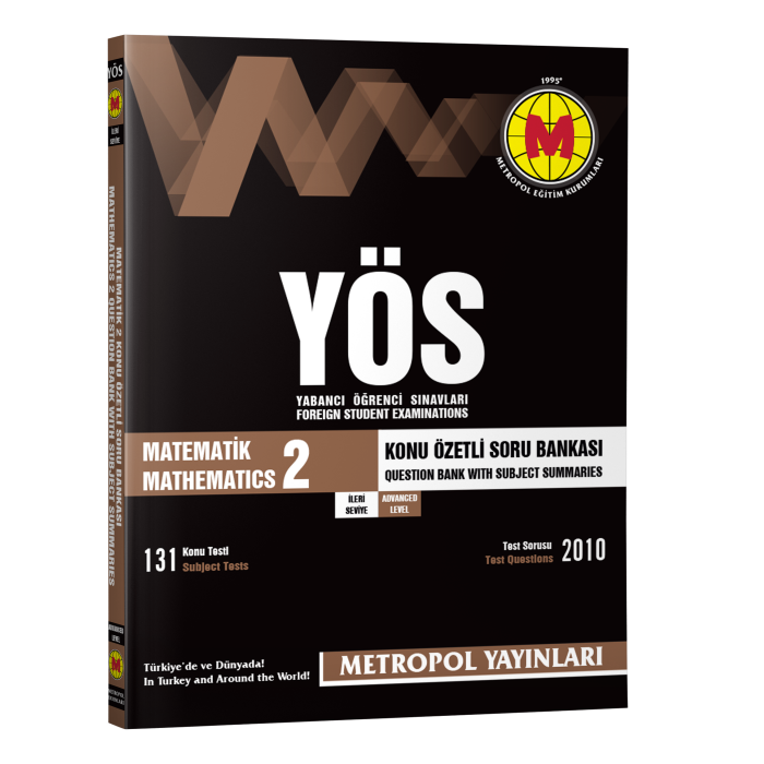 YÖS SET-12 (TÜM DERSLER SORU BANKALI VE DENEME SINAVLI FULL PAKET KİTAP SETİ)