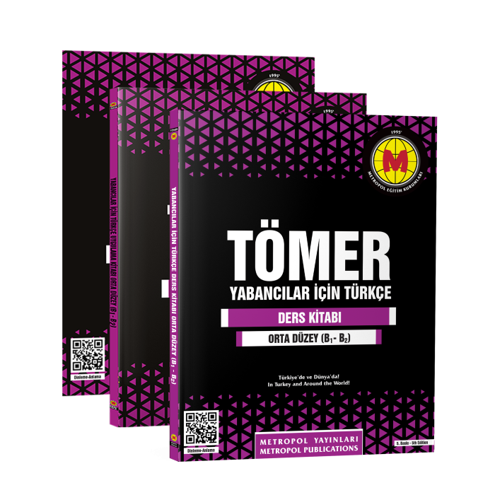 TÖMER SET-1 (TÜM SEVİYELER KİTAP SETİ)
