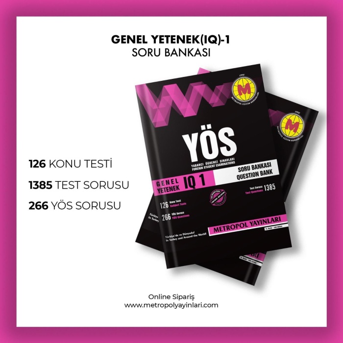 YÖS GENEL YETENEK (IQ) SORU BANKASI-1