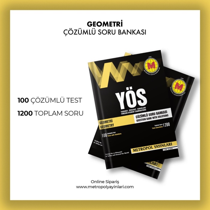 YÖS GEOMETRİ ÇÖZÜMLÜ SORU BANKASI