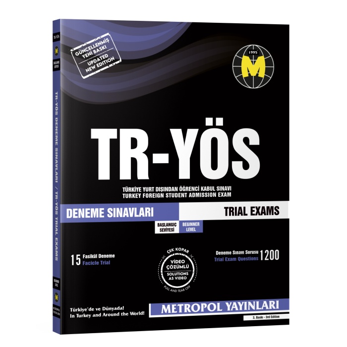 TR-YÖS SET-6 (DENEME SINAVLARI KİTAP SETİ)