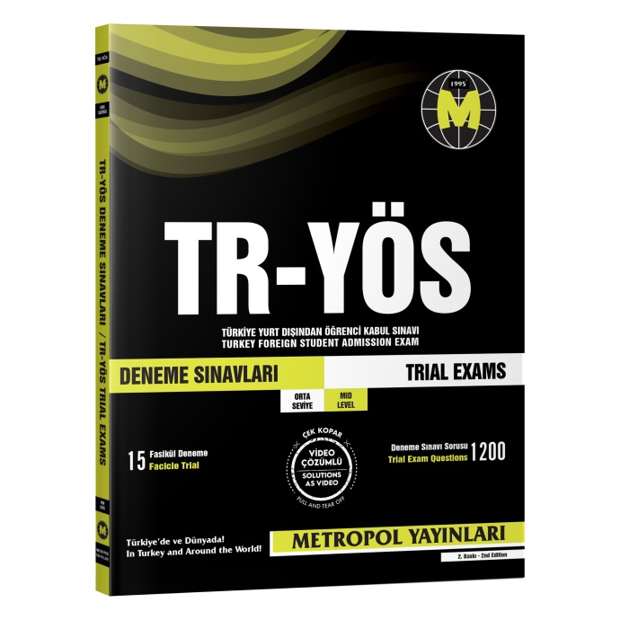 TR-YÖS SET-6 (DENEME SINAVLARI KİTAP SETİ)