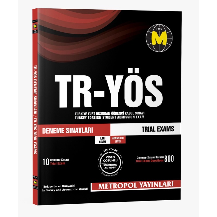 TR-YÖS DENEME SINAVLARI (İLERİ SEVİYE) (10 FASİKÜL DENEME)