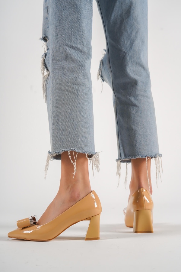Luk Nude  Kadın Topuklu Ayakkabı