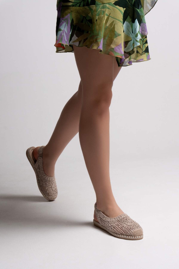 Arkis Vizon Kadın Espadril Günlük Ayakkabı