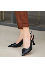 Nara Siyah Kadın Topuklu Ayakkabı