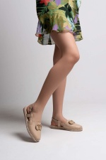Plano Nude Kadın Espadril Günlük Ayakkabı