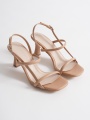 Aynom Kadın Nude Topuklu Sandalet