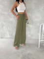 Velmora  Ayrobin Oversize   Pantalon - Mint Yeşili -
