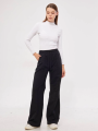 Zent Siyah Kadın Eşofman Pantolon