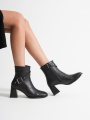 Vera Kadın Siyah Topuklu Bot