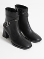 Vera Kadın Siyah Topuklu Bot