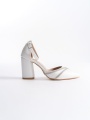 Pery Kadın Beyaz Topuklu Ayakkabı
