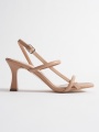Aynom Kadın Nude Topuklu Sandalet