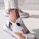 Milena Kadın Spor Ayakkabı Pudra Sneaker