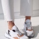 Milena Kadın Spor Ayakkabı Pudra Sneaker