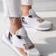 Milena Kadın Spor Ayakkabı Pudra Sneaker