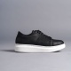 Boost Bağcıklı Cilt Erkek Günlük Sneaker Ayakkabı BT Siyah