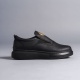 Hippo Bağcıksız Cilt Erkek Günlük Sneaker Ayakkabı ST Siyah