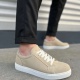 Elite Bağcıklı Süet Erkek Günlük Sneaker Ayakkabı SBT - Krem