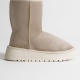 Asina Kadın Bej Kışlık Kürklü Bot