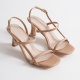 Monya Kadın Nude Topuklu Sandalet