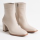 Osum Kadın Bej Topuklu Bot