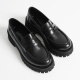 Rion Kadın Günlük Siyah Loafer Ayakkabı