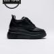 Kadın Gizli Topuk Siyah Spor Ayakkabı