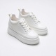 Kadın Gizli Topuk Beyaz Spor Ayakkabı
