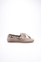 Siron Kadın Vizon Boncuklu Günlük Süet Ayakkabı