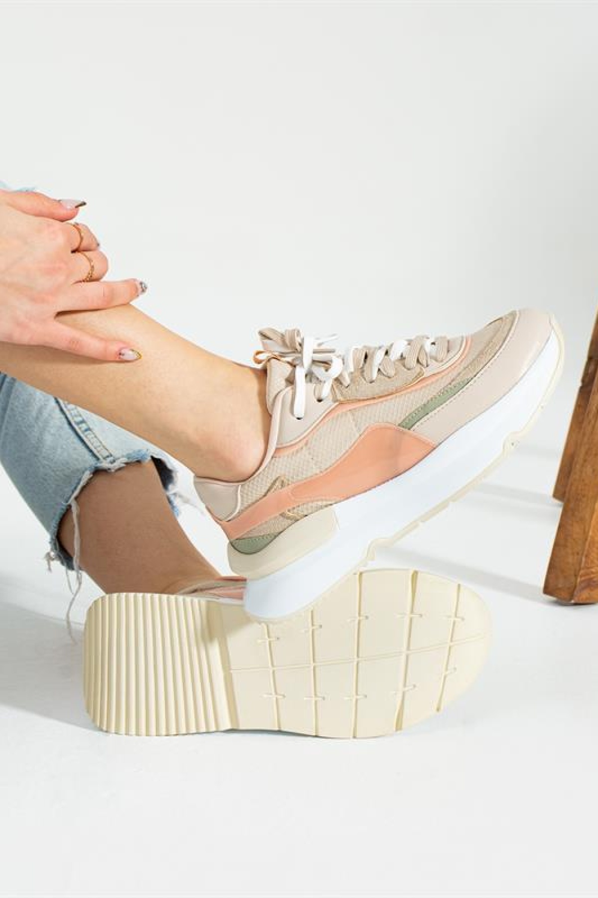 Alegre Vizon Kadın Spor Ayakkabı , Kadın Sneaker