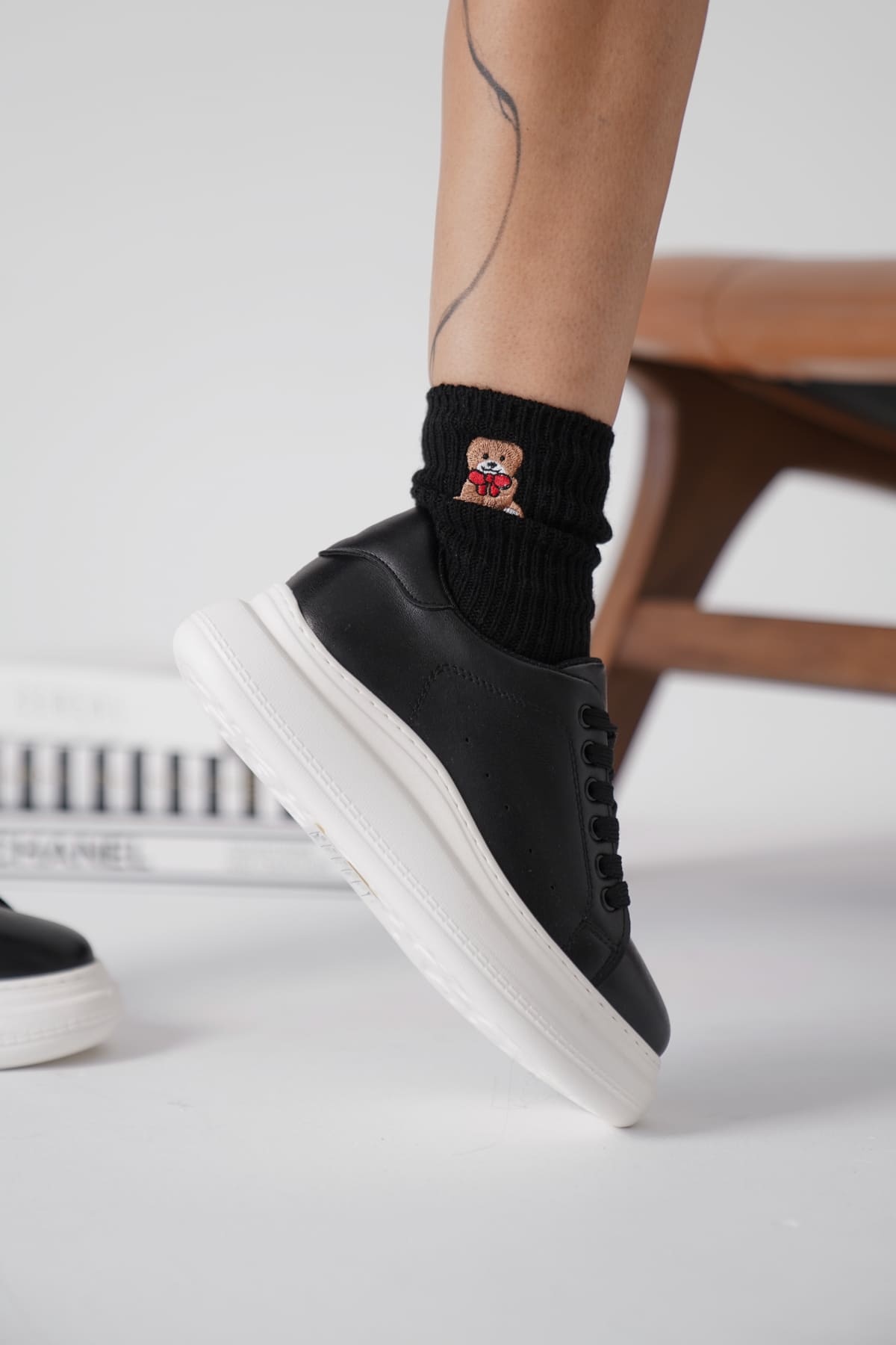 Bella Siyah Kadın Spor Ayakkabı