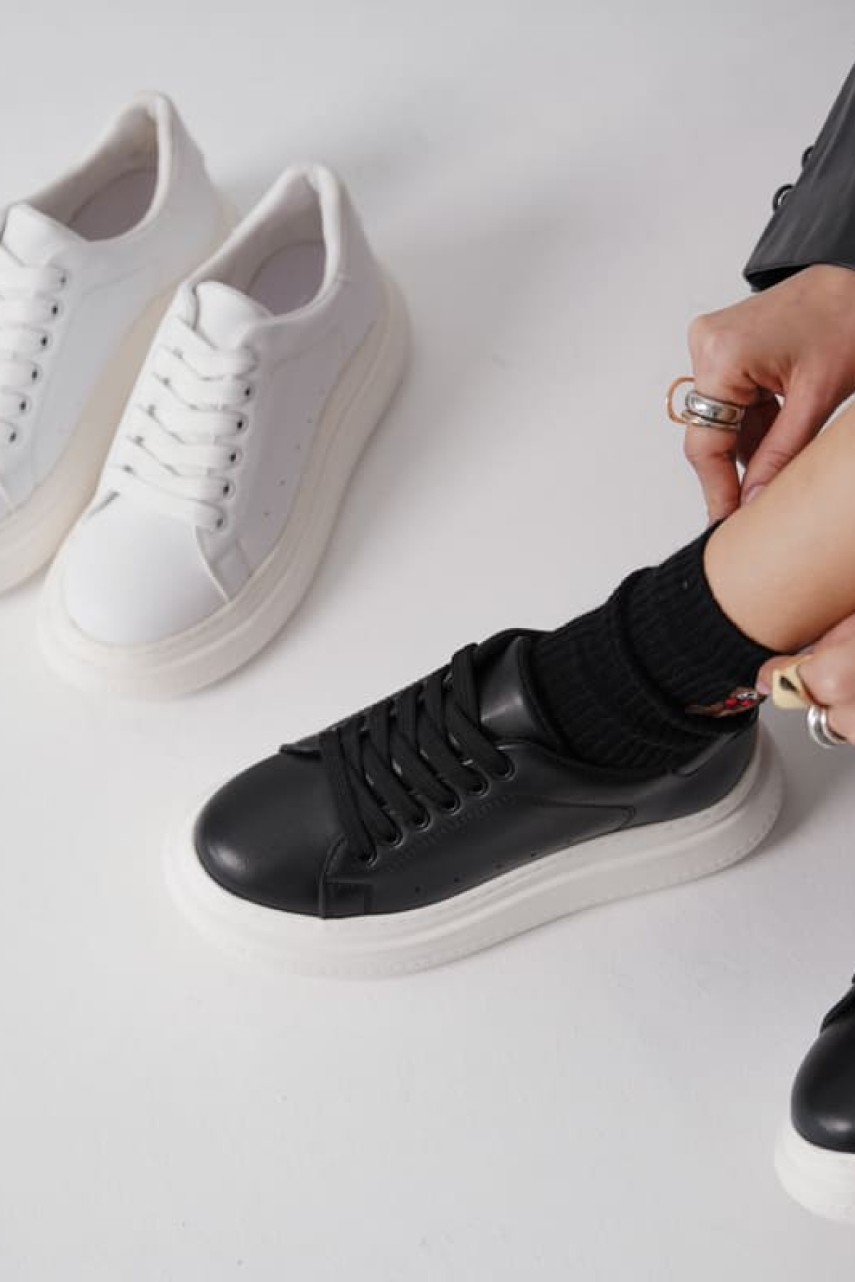 Bella Siyah Kadın Spor Ayakkabı