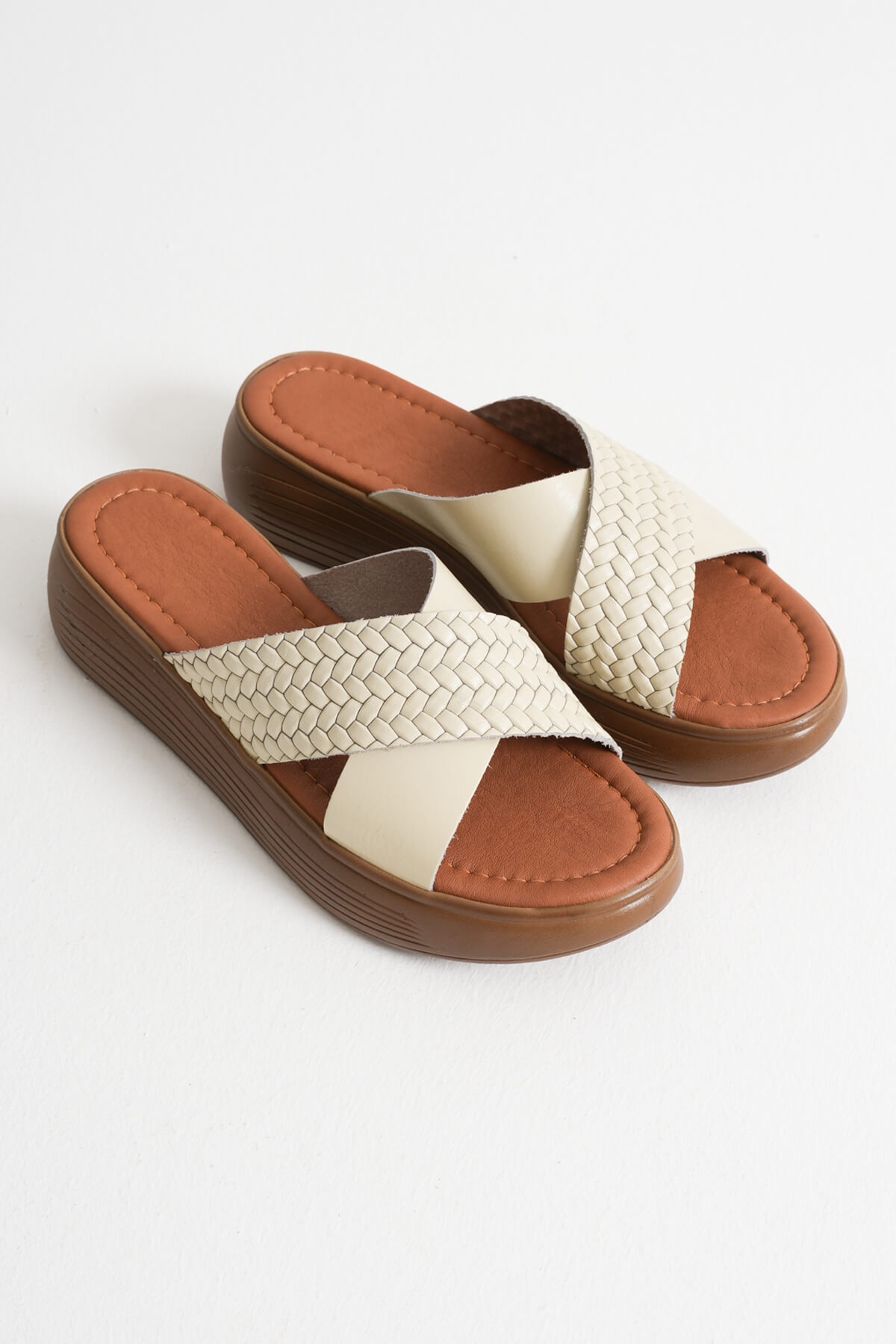 Fayn Bej Hakiki Deri Terlik