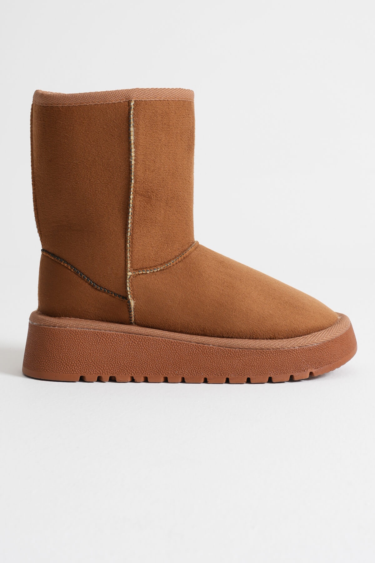 Asina Kadın Taba Kışlık Kürklü Bot