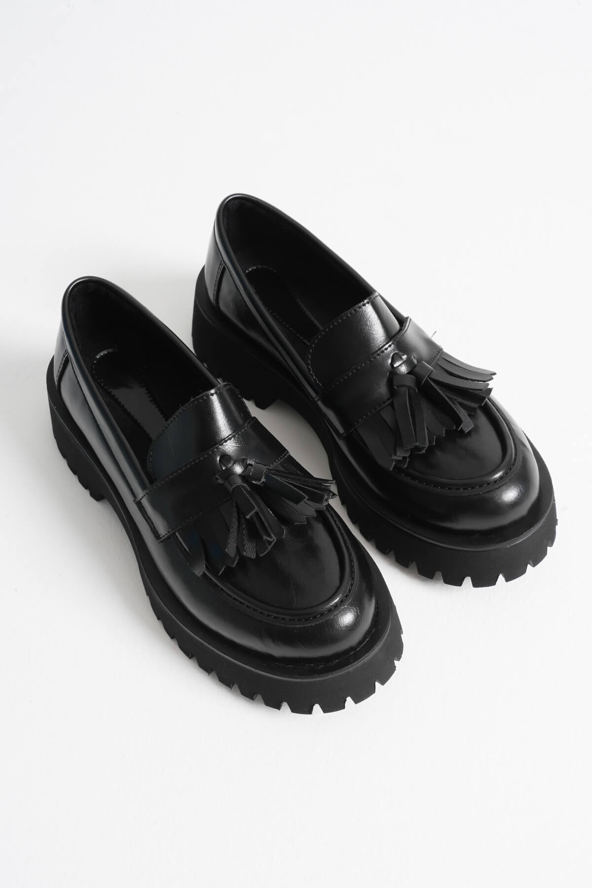 Anim Kadın Günlük Siyah Loafer Ayakkabı