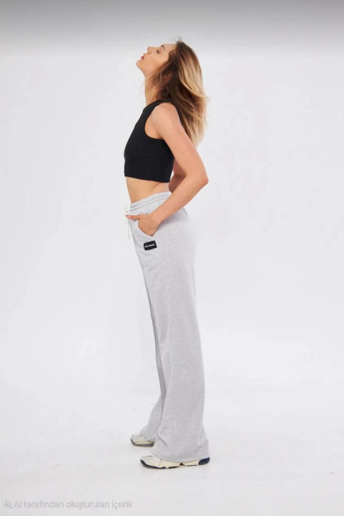 Glumf Bol Paça Eşofman - Gri