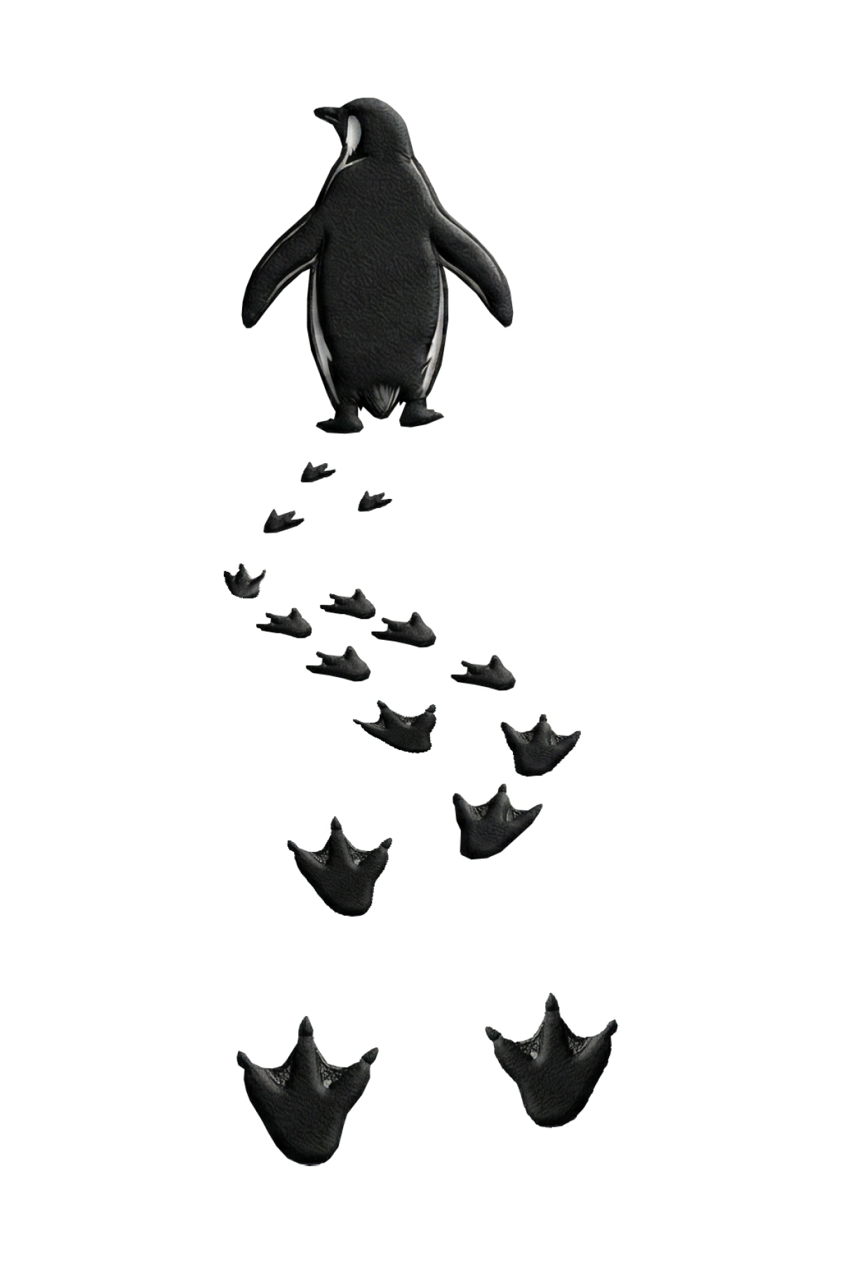 Kadın Nihilist Penguen Temalı Oversize Bisiklet Yaka Tişört - Beyaz