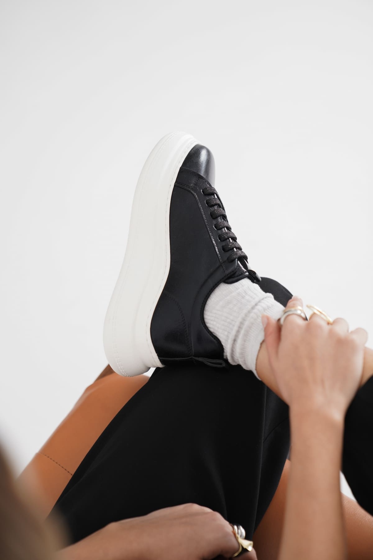 Dina Kadın Siyah Sneaker